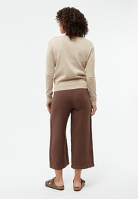 Givn Berlin Culotte GBFAY aus Leinen Trousers Chocolate Brown (Linen)