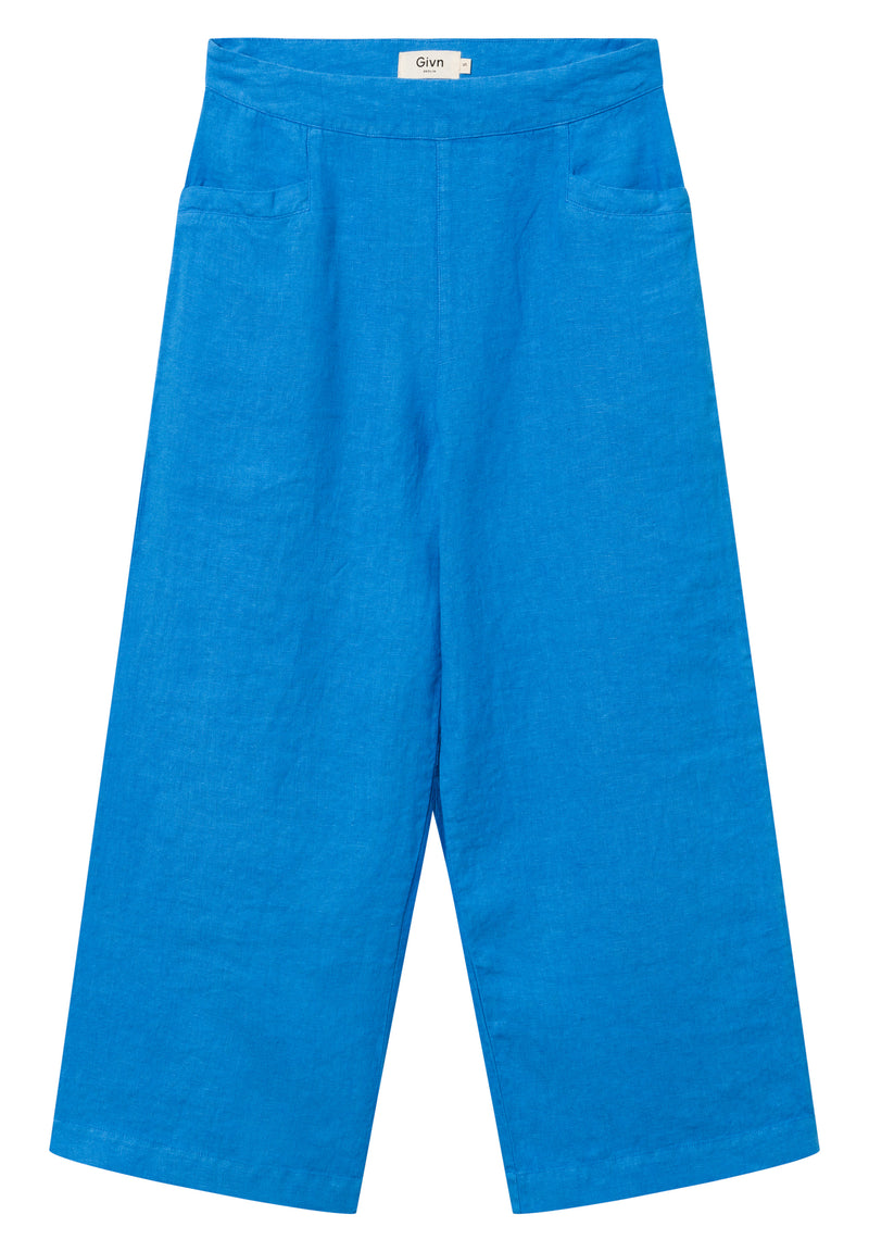 Givn Berlin Culotte GBFAY aus Leinen Trousers French Blue (Linen)