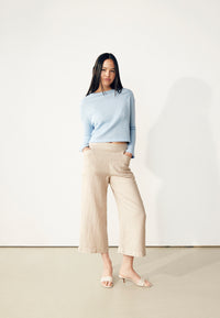 Givn Berlin Culotte GBFAY aus Leinen Trousers Oat Beige (Linen)