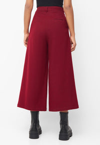Givn Berlin Culotte TAMARA aus Bio-Baumwolle Trousers Tibetan Red