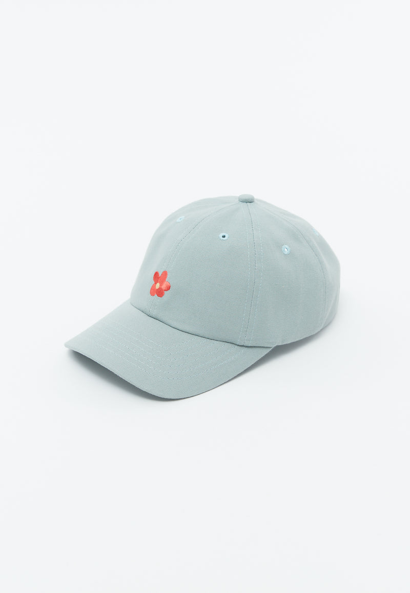 Givn Berlin Dad Cap GBTIM (DAISY) aus Bio-Baumwolle mit Stickerei Hat Cloudy Mint