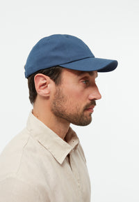 Givn Berlin Dad Cap GBTIM (LOGO) aus Bio-Baumwolle mit Stickerei Hat Ocean Blue