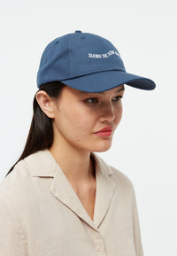 Givn Berlin Dad Cap GBTIM (SCENIC ROUTE) aus Bio-Baumwolle mit Stickerei Hat Ocean Blue
