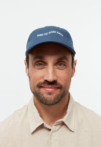 Givn Berlin Dad Cap GBTIM (SCENIC ROUTE) aus Bio-Baumwolle mit Stickerei Hat Ocean Blue
