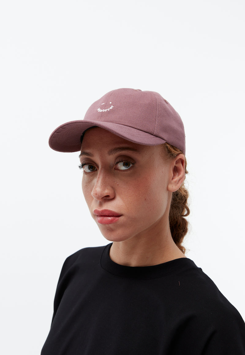Givn Berlin Dad Cap GBTIM (WHATEVER) aus Bio-Baumwolle mit Stickerei Hat Dark Rosewood
