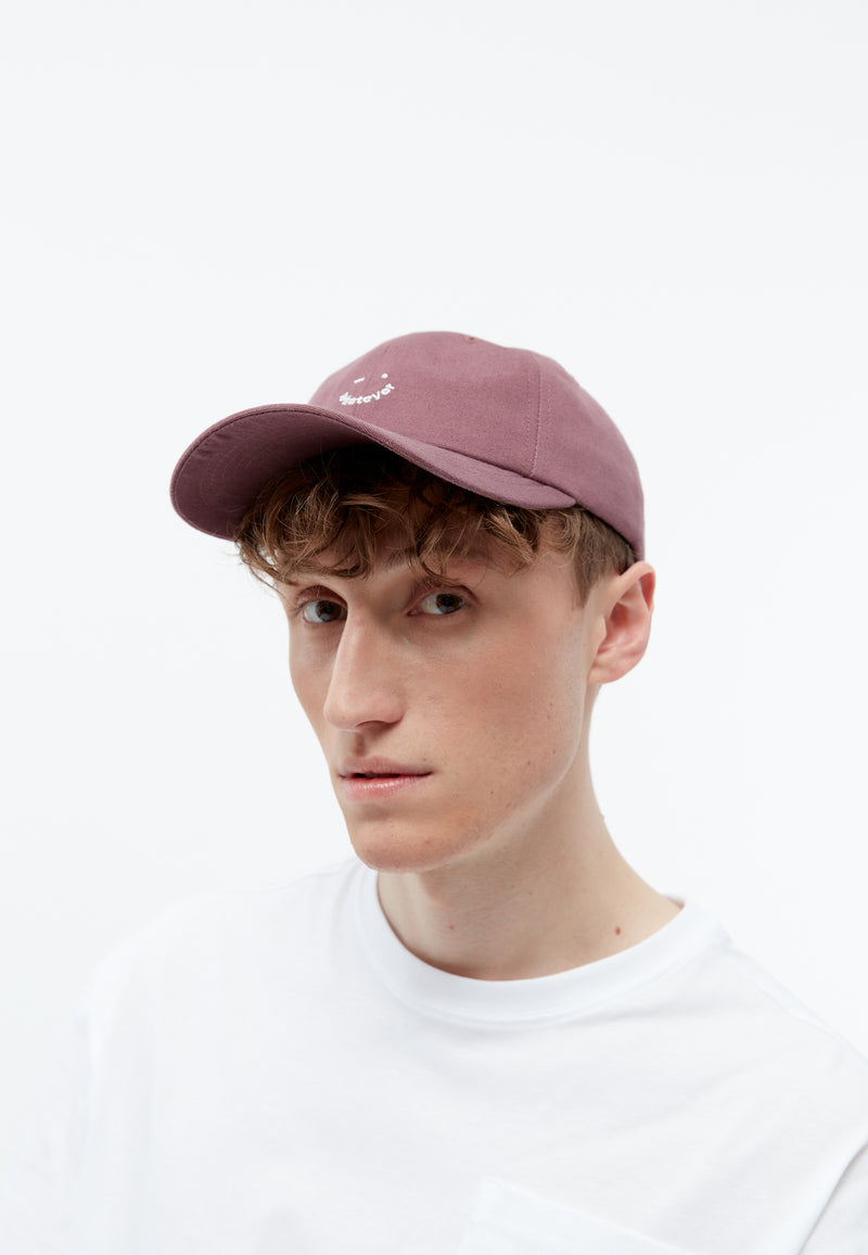 Givn Berlin Dad Cap GBTIM (WHATEVER) aus Bio-Baumwolle mit Stickerei Hat Dark Rosewood