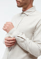 Givn Berlin Flanellhemd GBJOHN in lockerer Passform Buttoned Shirt Beige