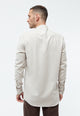 Givn Berlin Flanellhemd GBWES in lockerer Passform Buttoned Shirt Beige