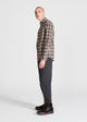 Givn Berlin Flanellhemd KENT aus Bio-Baumwolle Buttoned Shirt Camel (Checks)