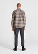 Givn Berlin Flanellhemd KENT aus Bio-Baumwolle Buttoned Shirt Camel (Checks)