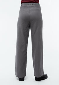 Givn Berlin Flanellhose GBBEATRICE aus Bio-Baumwolle Trousers Medium Grey