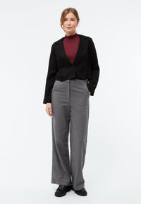 Givn Berlin Flanellhose GBBEATRICE aus Bio-Baumwolle Trousers Medium Grey