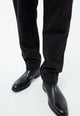 Givn Berlin Flanellhose GBERIC aus Bio-Baumwolle mit Gummibund Trousers Anthracite