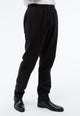 Givn Berlin Flanellhose GBERIC aus Bio-Baumwolle mit Gummibund Trousers Anthracite