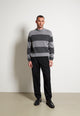 Givn Berlin Flanellhose GBERIC aus Bio-Baumwolle mit Gummibund Trousers Anthracite