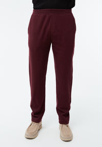 Givn Berlin Flanellhose GBERIC aus Bio-Baumwolle mit Gummibund Trousers Burgundy
