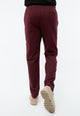 Givn Berlin Flanellhose GBERIC aus Bio-Baumwolle mit Gummibund Trousers Burgundy
