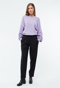 Givn Berlin Flanellhose GBHELENA in gerader Passform Trousers Anthracite