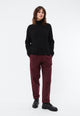Givn Berlin Flanellhose GBHELENA in gerader Passform Trousers Burgundy