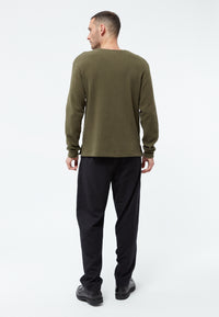 Givn Berlin Flanellhose GBHELGE in lockerer Passform Trousers Anthracite