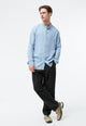 Givn Berlin Flanellhose GBHELGE in lockerer Passform Trousers Anthracite