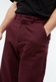Givn Berlin Flanellhose GBHELGE in lockerer Passform Trousers Burgundy