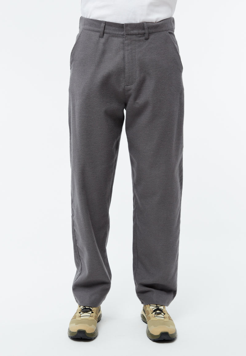 Givn Berlin Flanellhose GBHELGE in lockerer Passform Trousers Medium Grey