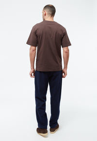 Givn Berlin Flanellhose GBHELGE in lockerer Passform Trousers Navy Blue