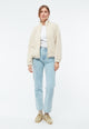 Givn Berlin Fleecejacke GBCONNY aus recyceltem Polyester Jacket Off White