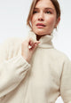 Givn Berlin Fleecejacke GBCONNY aus recyceltem Polyester Jacket Off White