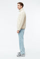 Givn Berlin Fleecejacke GBSPENCER aus recyceltem Polyester Jacket Off White