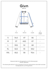 Givn Berlin Fleeceweste GBSIMON aus recyceltem Polyester Jacket Off White