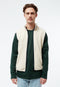 Givn Berlin Fleeceweste GBSIMON aus recyceltem Polyester Jacket Off White