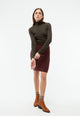 Givn Berlin GBAlison Skirt Aubergine