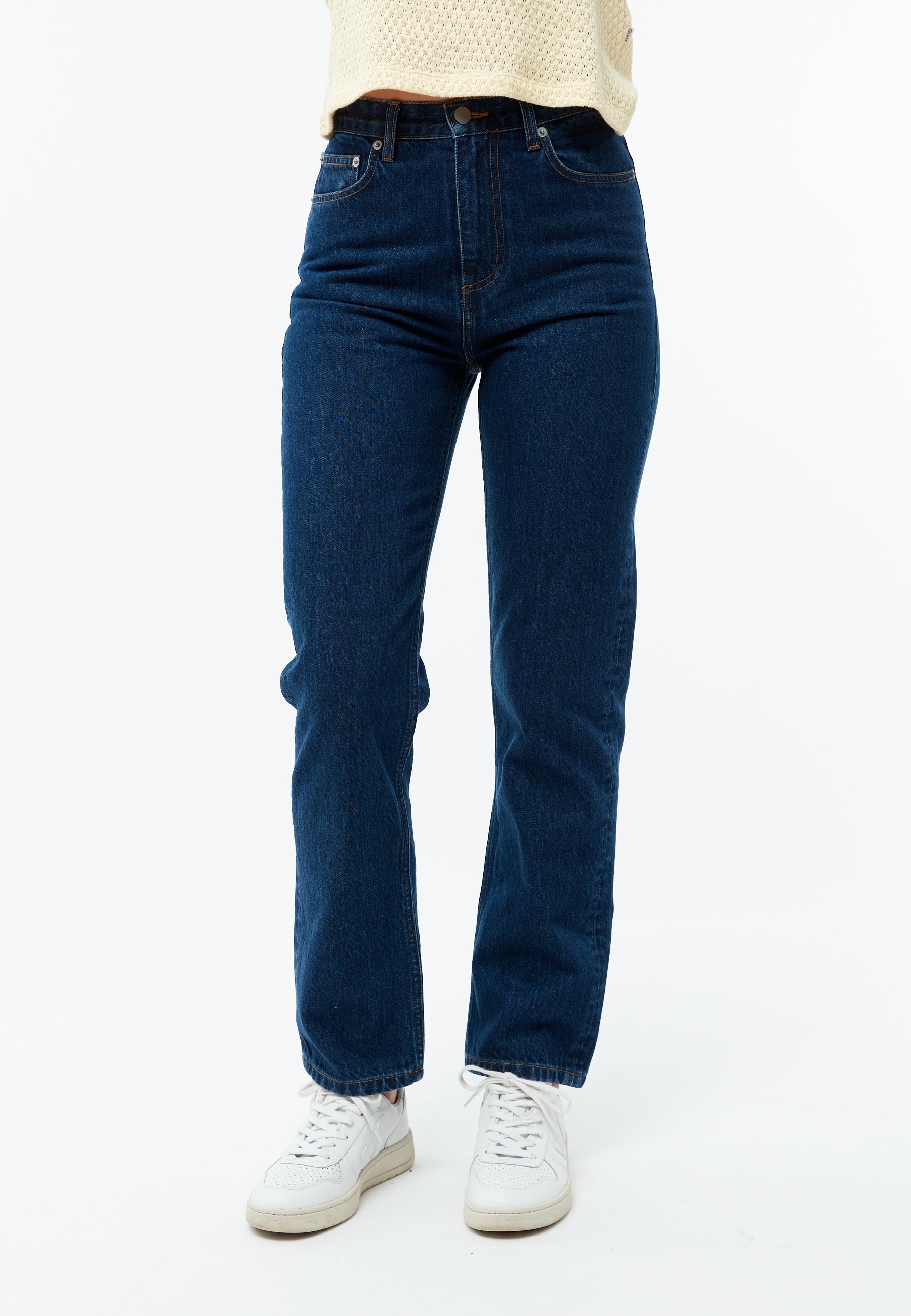 Givn Berlin Jeanshose GBCHARLOTTE regular aus Bio-Baumwolle Jeans Dark Blue
