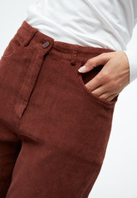 Givn Berlin GBClaire Trousers Intense Rust (Cord)