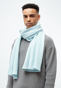 Givn Berlin Schal GBDANA aus recycelter Baumwolle Scarf Light Blue