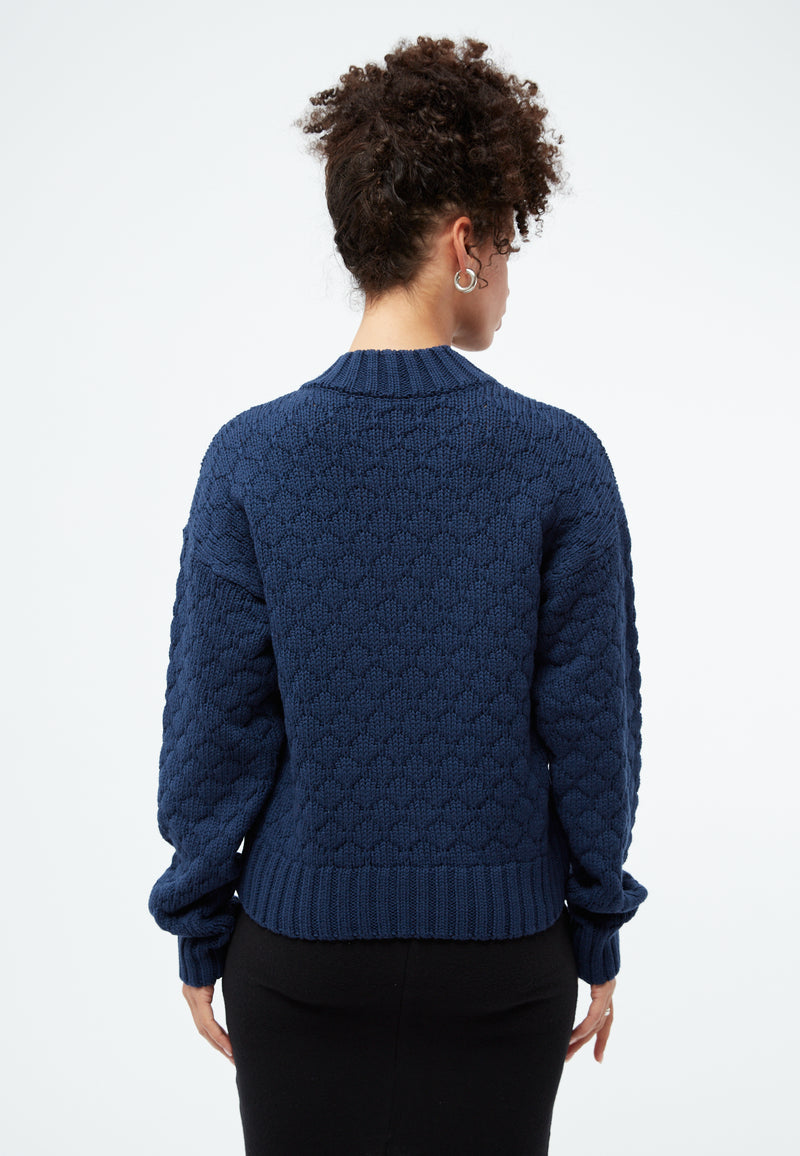 Givn Berlin GBJustine Sweater Water Blue (Merino)