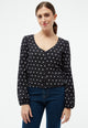 Givn Berlin GBTiara Blouse Black / White (Polkadots)