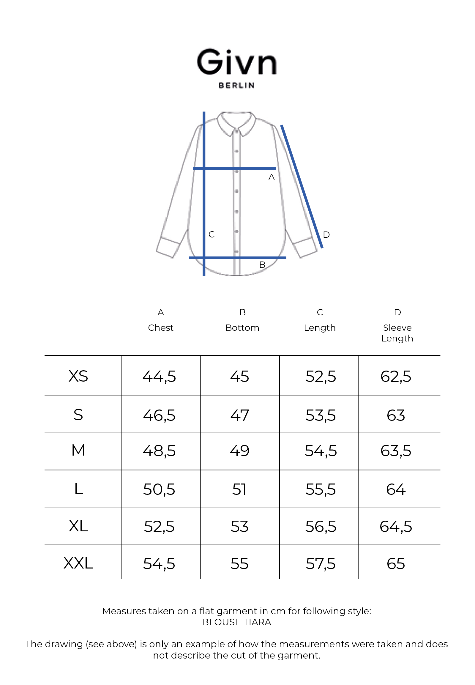Givn Berlin GBTiara Blouse Black / White (Polkadots)