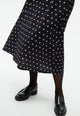 Givn Berlin GBVana Skirt Black / White (Polkadots)