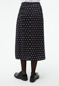 Givn Berlin GBVana Skirt Black / White (Polkadots)