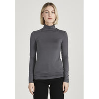 Givn Berlin Longsleeve GBVIDA aus TENCEL™ mit Rollkragen Longsleeve Shadow Grey (Tencel)