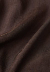 Givn Berlin Geraffte Bluse GBKASIA aus TENCEL™ mit Peach-Effekt Blouse Coffee Brown (Tencel)