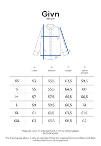 Givn Berlin Geraffte Bluse GBKASIA aus TENCEL™ mit Peach-Effekt Blouse Coffee Brown (Tencel)