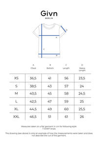 Givn Berlin Geripptes Shirt GBANAIS aus Bio-Baumwolle T-Shirt Powder Pink