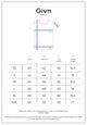 Givn Berlin Geripptes T-Shirt GBPIXIE slim Fit aus Bio-Baumwolle T-Shirt Ice Blue (Rib)