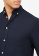 Givn Berlin Hemd BENNET aus aus Bio-Baumwolle Buttoned Shirt Midnight Blue