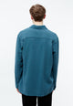 Givn Berlin Hemd GBHOLGER oversize aus Bio-Baumwoll Musselin Buttoned Shirt Basalt (Musselin)