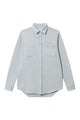 Givn Berlin Hemd OLIVER aus Bio-Baumwolle Buttoned Shirt Light Grey